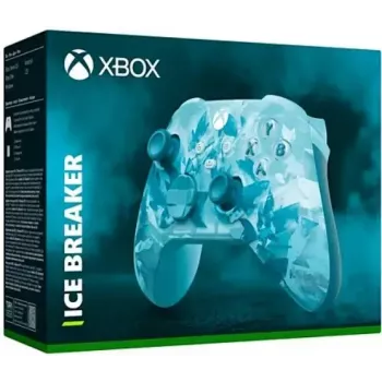 Žaidimų pultas Microsoft Xbox Wireless Controller Ice Breaker Special Edition Turkio spalvos – Bluetooth, AA baterija, 40 h, D-pad, Share mygtukas, PC/Android/iOS/Xbox