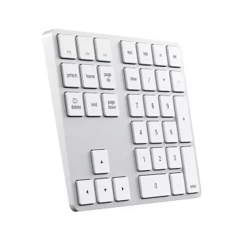 Satechi ST-XLABKS belaidis skaitmeninis blokas – Bluetooth, 33 klavišai, sidabrinis, 124,7 g
