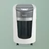 Smulkintuvas Leitz IQ OptiMax Home Office 225, mikro pjūvis, P5, 15 l, baltas