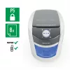 Leitz IQ OptiMax Small Office 350 Micro Cut popieriaus smulkintuvas, saugumo lygis P5, 22L - baltas