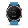 Išmanusis laikrodis Garmin quatix 7 Blue – 47 mm CFRP korpusas, 1,3 colio MIP jutiklinis ekranas, 10 ATM, Bluetooth/Wi‑Fi/NFC