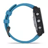 Išmanusis laikrodis Garmin quatix 7 Blue – 47 mm CFRP korpusas, 1,3 colio MIP jutiklinis ekranas, 10 ATM, Bluetooth/Wi‑Fi/NFC