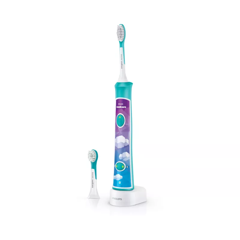 Philips Sonicare For Kids Connected HX6322/04 Įkraunamas soninis elektrinis dantų šepetėlis vaikams