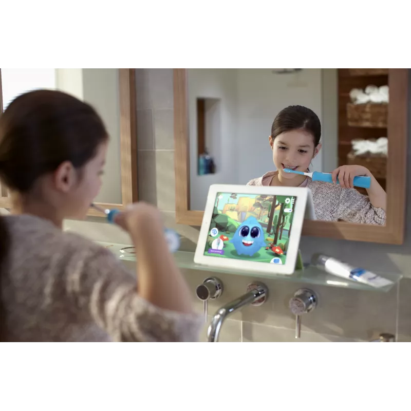 Philips Sonicare For Kids Connected HX6322/04 Įkraunamas soninis elektrinis dantų šepetėlis vaikams