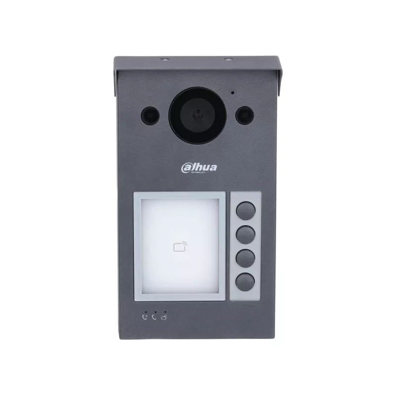 Vaizdo domofonas DAHUA VTO3312Q-P 2 MP, H.264/H.265, IP65, IK08, naktinis matymas su IR