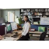 HP 925 ergonominė vertikali pelė, dešinei rankai, vertikalus dizainas, RF belaidis + Bluetooth, 4000 DPI, juoda