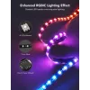 Govee H605C išmanioji LED juosta Wi-Fi/Bluetooth juoda 36W 3600mm