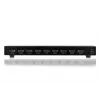 DIGITUS HDMI skirstytuvas, 8 prievadų 1080p, 3D, HDMI High Speed, 2.25 GHz/225 MHz, metalinis korpusas, juodas