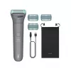 Kūno kirptuvas Philips BG3485/15, Triple Protect System, belaidis, šlapiam ir sausam naudojimui, 80 min veikimo, 2–5 mm, pilkas