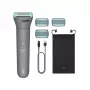 Kūno kirptuvas Philips BG3485/15, Triple Protect System, belaidis, šlapiam ir sausam naudojimui, 80 min veikimo, 2–5 mm, pilkas