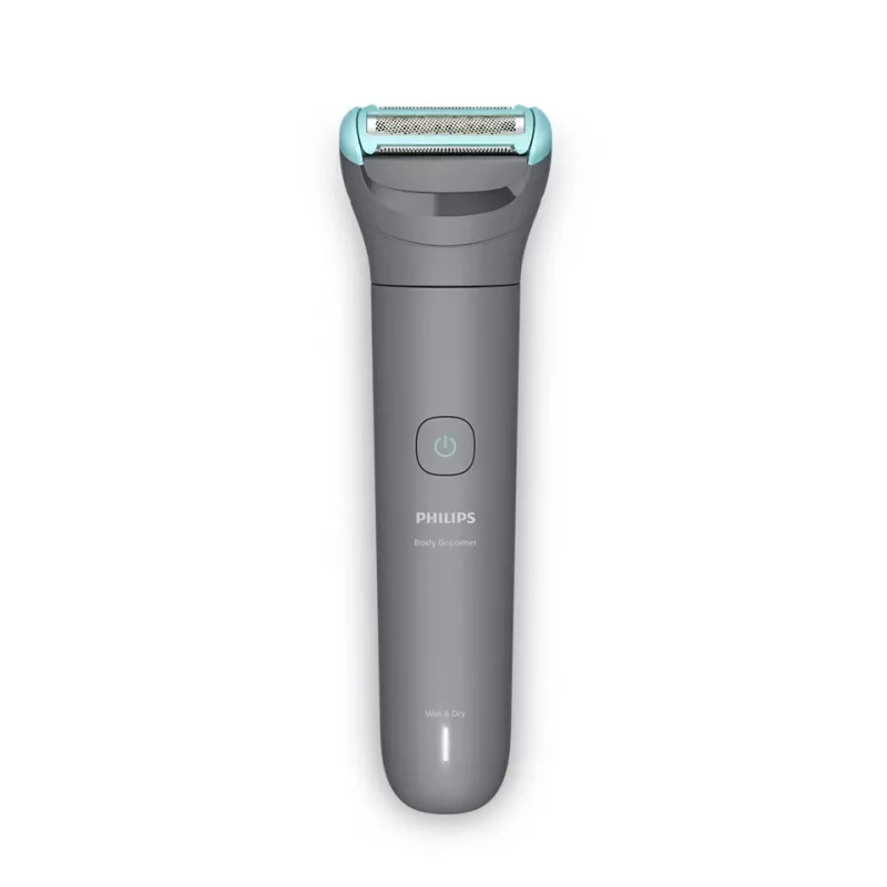 Kūno kirptuvas Philips BG3485/15, Triple Protect System, belaidis, šlapiam ir sausam naudojimui, 80 min veikimo, 2–5 mm, pilkas