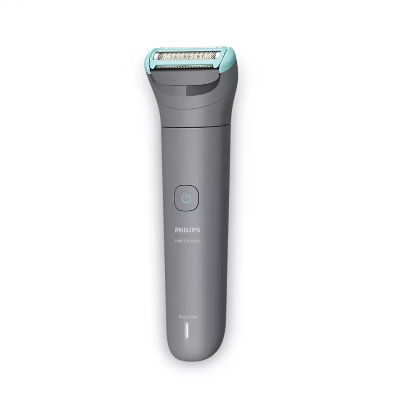 Kūno kirptuvas Philips BG3485/15, Triple Protect System, belaidis, šlapiam ir sausam naudojimui, 80 min veikimo, 2–5 mm, pilkas