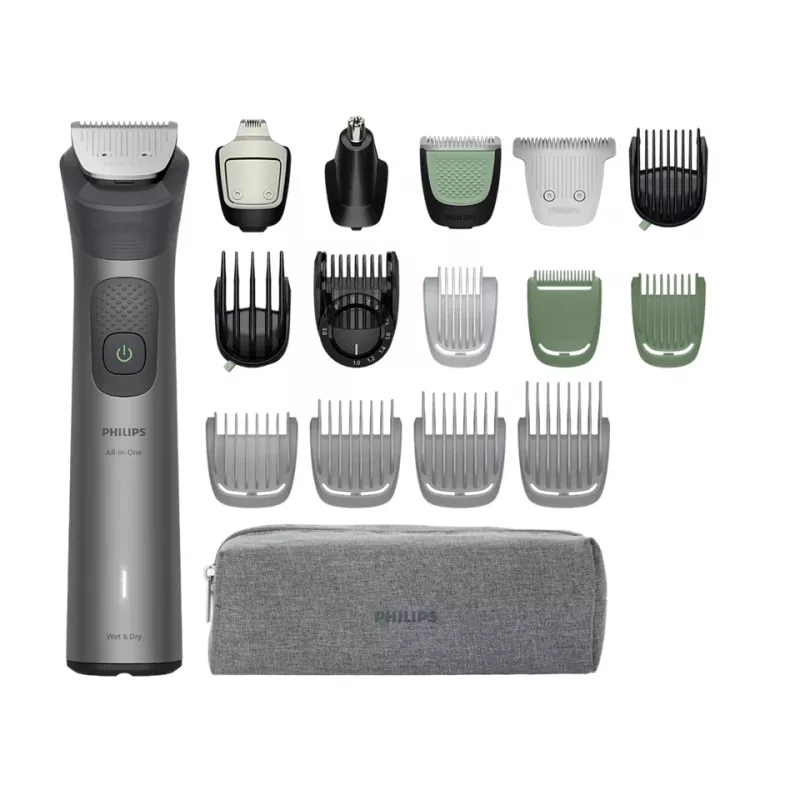 Philips All-in-One Trimmer 7000 Series MG7941/15 — 17-in-1 kirpimo mašinėlė, 0,5–16 mm, pilka
