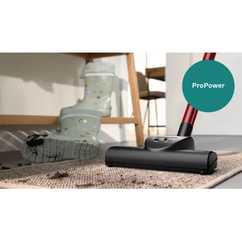 Bosch Serie 4 BGB41POW1 – cikloninis dulkių siurblys, 850 W, 4 L maišas, HEPA13, teleskopinis metalinis vamzdis