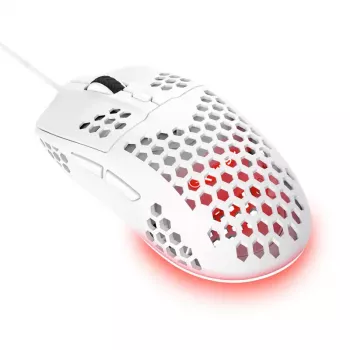 Pelė Trust GXT928W USB optinė šviesi balta