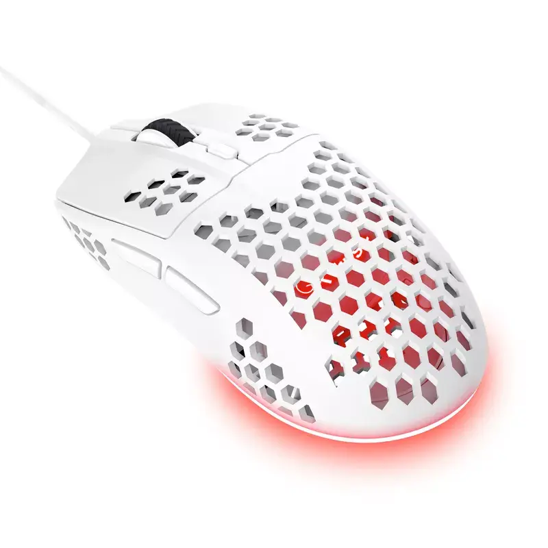 Pelė Trust GXT928W USB optinė šviesi balta