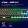 Trust GXT 868 Torix klaviatūra žaidimams USB + RF belaidė + Bluetooth QWERTY JAV anglų juoda
