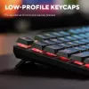 Trust GXT 868 Torix klaviatūra žaidimams USB + RF belaidė + Bluetooth QWERTY JAV anglų juoda