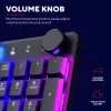 Trust GXT 868 Torix klaviatūra žaidimams USB + RF belaidė + Bluetooth QWERTY JAV anglų juoda