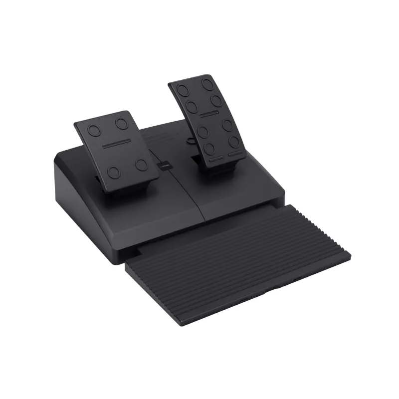 Trust GXT 289 Movi Black vairas su pedalais, USB, juodas, Nintendo Switch, PlayStation 4, Xbox One S/X, Xbox Series S/X