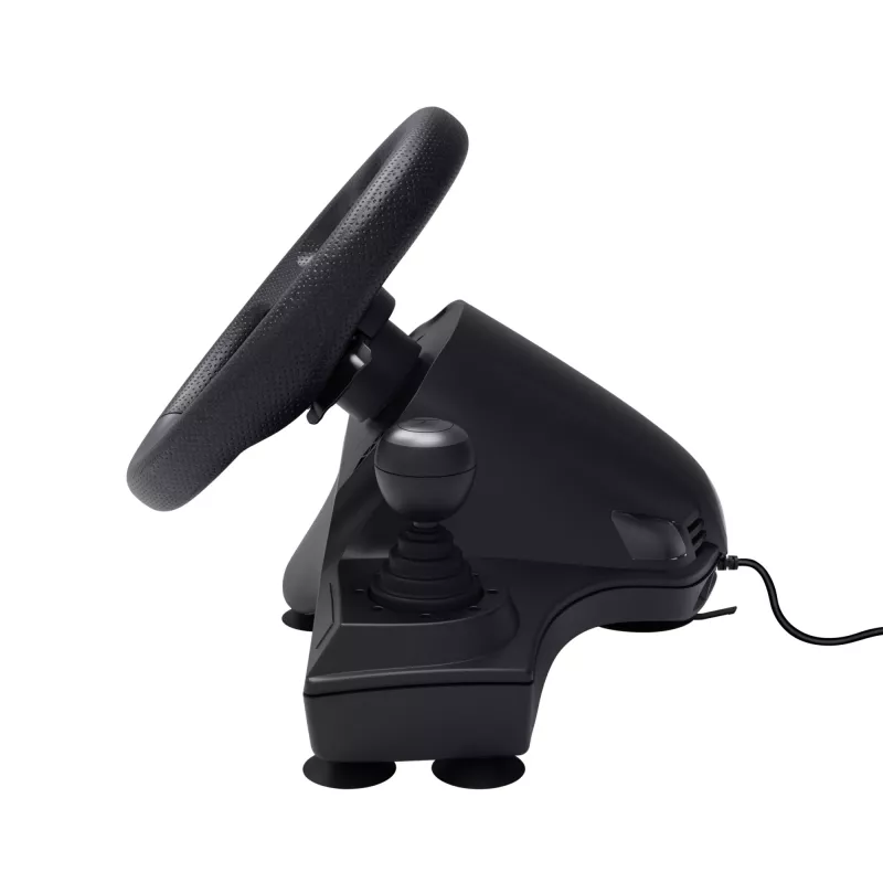 Trust GXT 289 Movi Black vairas su pedalais, USB, juodas, Nintendo Switch, PlayStation 4, Xbox One S/X, Xbox Series S/X