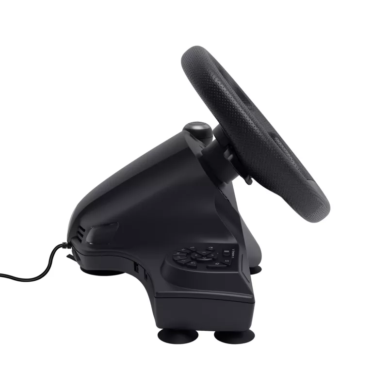 Trust GXT 289 Movi Black vairas su pedalais, USB, juodas, Nintendo Switch, PlayStation 4, Xbox One S/X, Xbox Series S/X