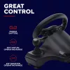 Trust GXT 289 Movi Black vairas su pedalais, USB, juodas, Nintendo Switch, PlayStation 4, Xbox One S/X, Xbox Series S/X
