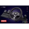 Trust GXT 289 Movi Black vairas su pedalais, USB, juodas, Nintendo Switch, PlayStation 4, Xbox One S/X, Xbox Series S/X