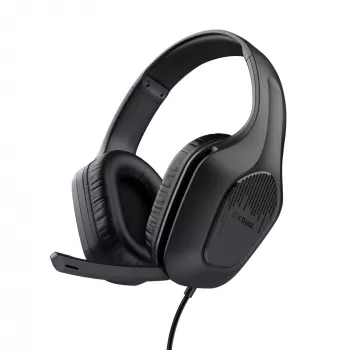 Ausinės Trust GXT 415 Zirox, laidinės, antgalvinės, žaidimams, juodos