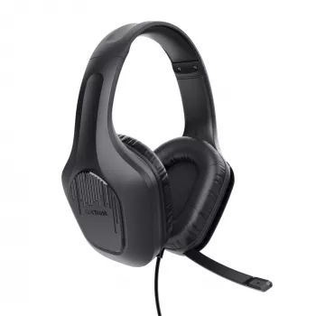 Ausinės Trust GXT 415 Zirox, laidinės, antgalvinės, žaidimams, juodos