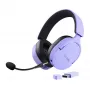 Ausinės Trust GXT 491P FAYZO laidinės ir belaidės, ausinė ant galvos, žaidimų, USB Type-A, Bluetooth, juoda, violetinė