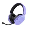Ausinės Trust GXT 491P FAYZO laidinės ir belaidės, ausinė ant galvos, žaidimų, USB Type-A, Bluetooth, juoda, violetinė