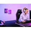 Ausinės Trust GXT 491P FAYZO laidinės ir belaidės, ausinė ant galvos, žaidimų, USB Type-A, Bluetooth, juoda, violetinė