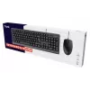 Trust Primo klaviatūros ir pelės rinkinys, USB, QWERTY, juoda