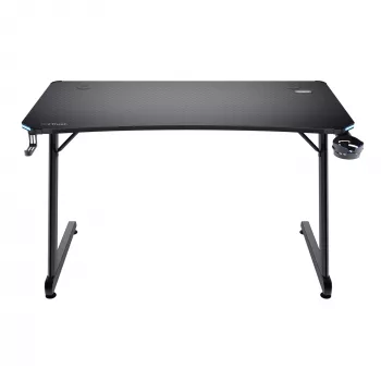 Stačiakampis stalas TRUST GXT 709 LUMINUS Juodas 1200x600x740 mm