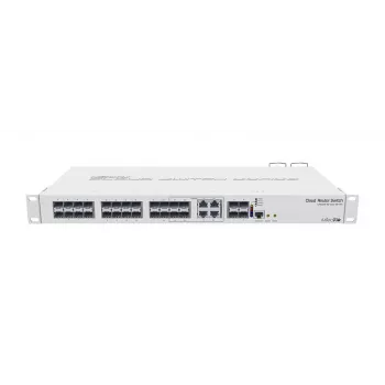 MikroTik CRS328-4C-20S-4S+RM tinklo komutatorius (RouterOS L5)
