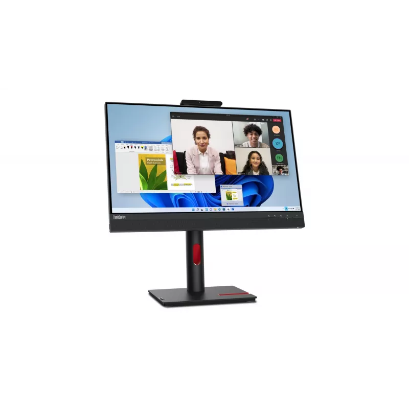 Lenovo ThinkCentre Tiny-In-One 24 Gen 5 monitor 60,5 cm (23,8 colio) 1920 x 1080 Full HD LED liečiamas ekranas juodas