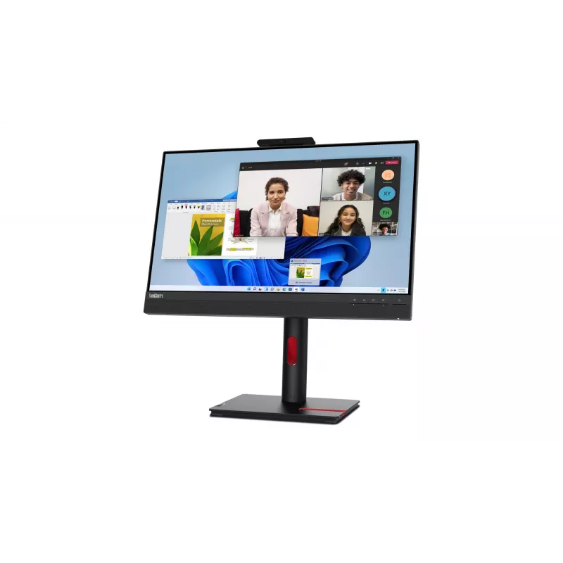Lenovo ThinkCentre Tiny-In-One 24 Gen 5 monitor 60,5 cm (23,8 colio) 1920 x 1080 Full HD LED liečiamas ekranas juodas