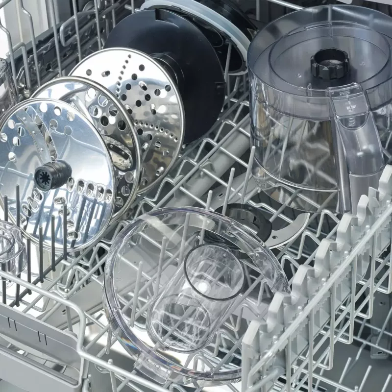 Virtuvinis kombainas Severin KM 3892 1200 W 1,5 L juodas nerūdijantis plienas