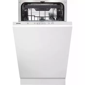 Indaplovė Gorenje GV520E10S, siaura 45 cm, 11 komplektų, 47 dB, nerūdijančio plieno bakas, AquaStop