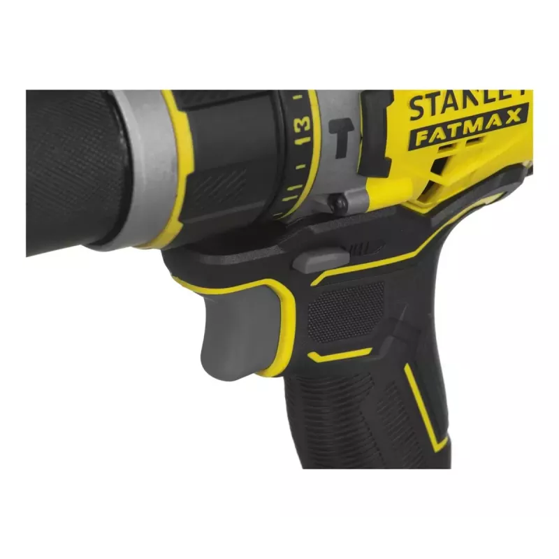 Belaidis gręžtuvas-suktuvas STANLEY FMCD721D2K 18V, 2 x 2Ah Li-Ion, 2100 RPM, 35700 smūgių/min, su įkrovikliu ir dėklu