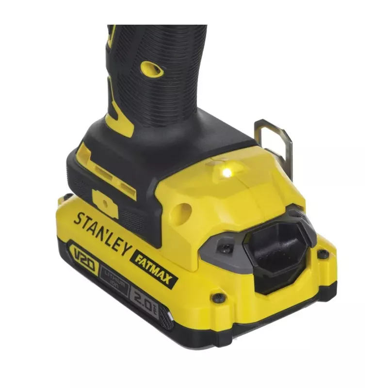 Belaidis gręžtuvas-suktuvas STANLEY FMCD721D2K 18V, 2 x 2Ah Li-Ion, 2100 RPM, 35700 smūgių/min, su įkrovikliu ir dėklu