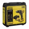Belaidis gręžtuvas-suktuvas STANLEY FMCD721D2K 18V, 2 x 2Ah Li-Ion, 2100 RPM, 35700 smūgių/min, su įkrovikliu ir dėklu