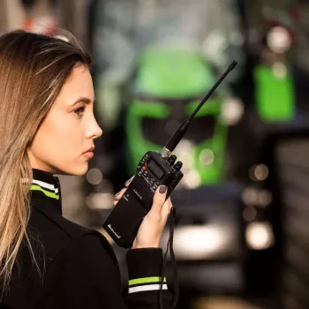Midland C1267 dvipusis radijas 40 kanalų 26.565–27.99125 MHz juodas