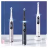 Elektrinis dantų šepetėlis Oral-B iO 9 suaugusiems, besisukantis, 2 rankenos, 2 šepetėlių galvutės, įmontuota baterija, 3 h įkrovimas, juoda/rožinė