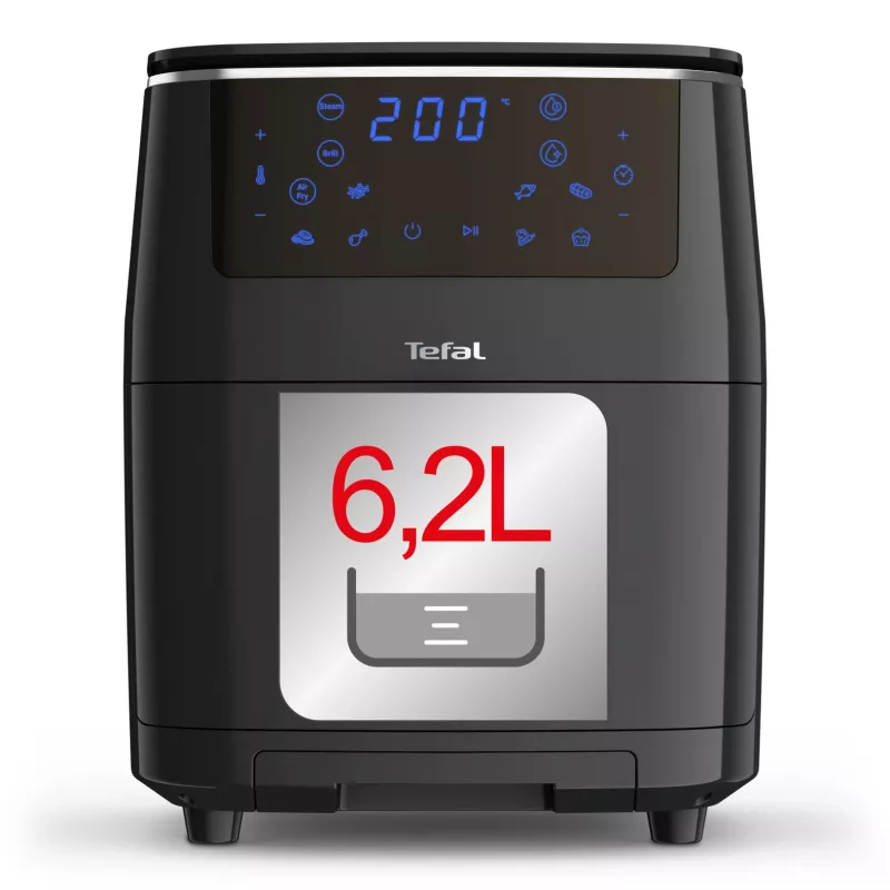 Tefal Easy Fry Grill & Steam FW2018 1700 W Karšto oro gruzdintuvė Juoda