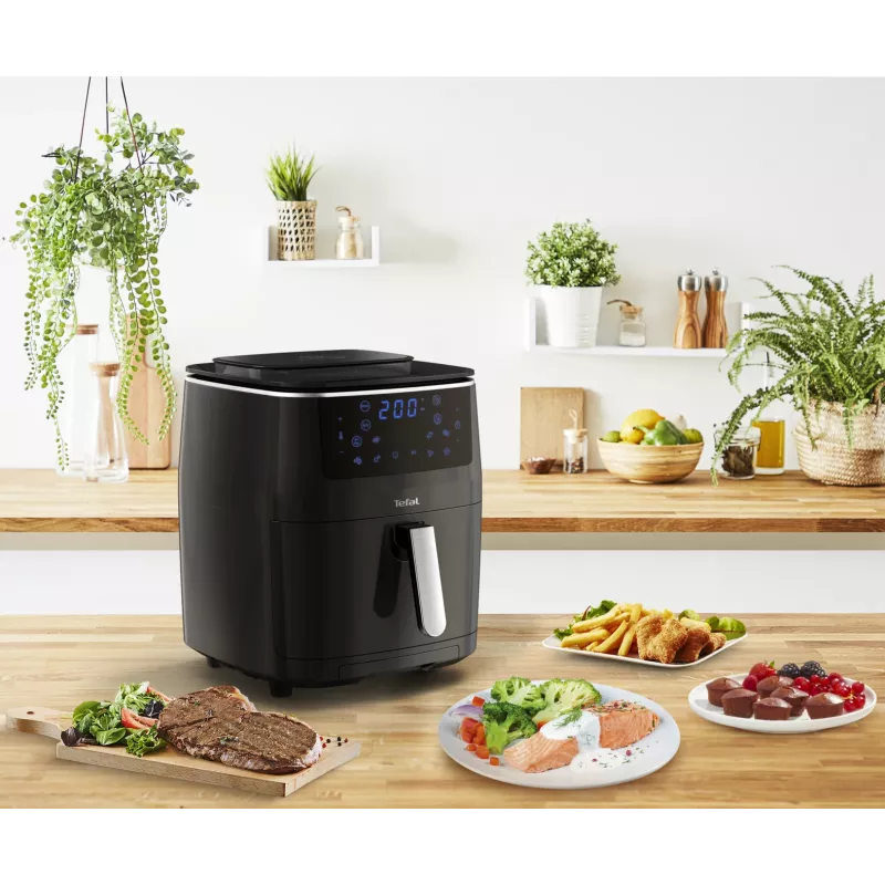 Tefal Easy Fry Grill & Steam FW2018 1700 W Karšto oro gruzdintuvė Juoda