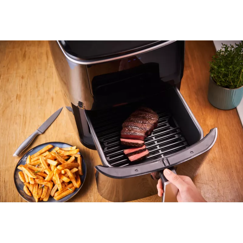 Tefal Easy Fry Grill & Steam FW2018 1700 W Karšto oro gruzdintuvė Juoda
