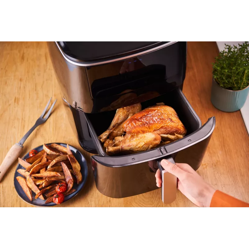 Tefal Easy Fry Grill & Steam FW2018 1700 W Karšto oro gruzdintuvė Juoda