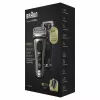 Braun Series 9 Pro+ 9525s šlapias ir sausas skutimosi prietaisas su ProTrimmer, metalinis